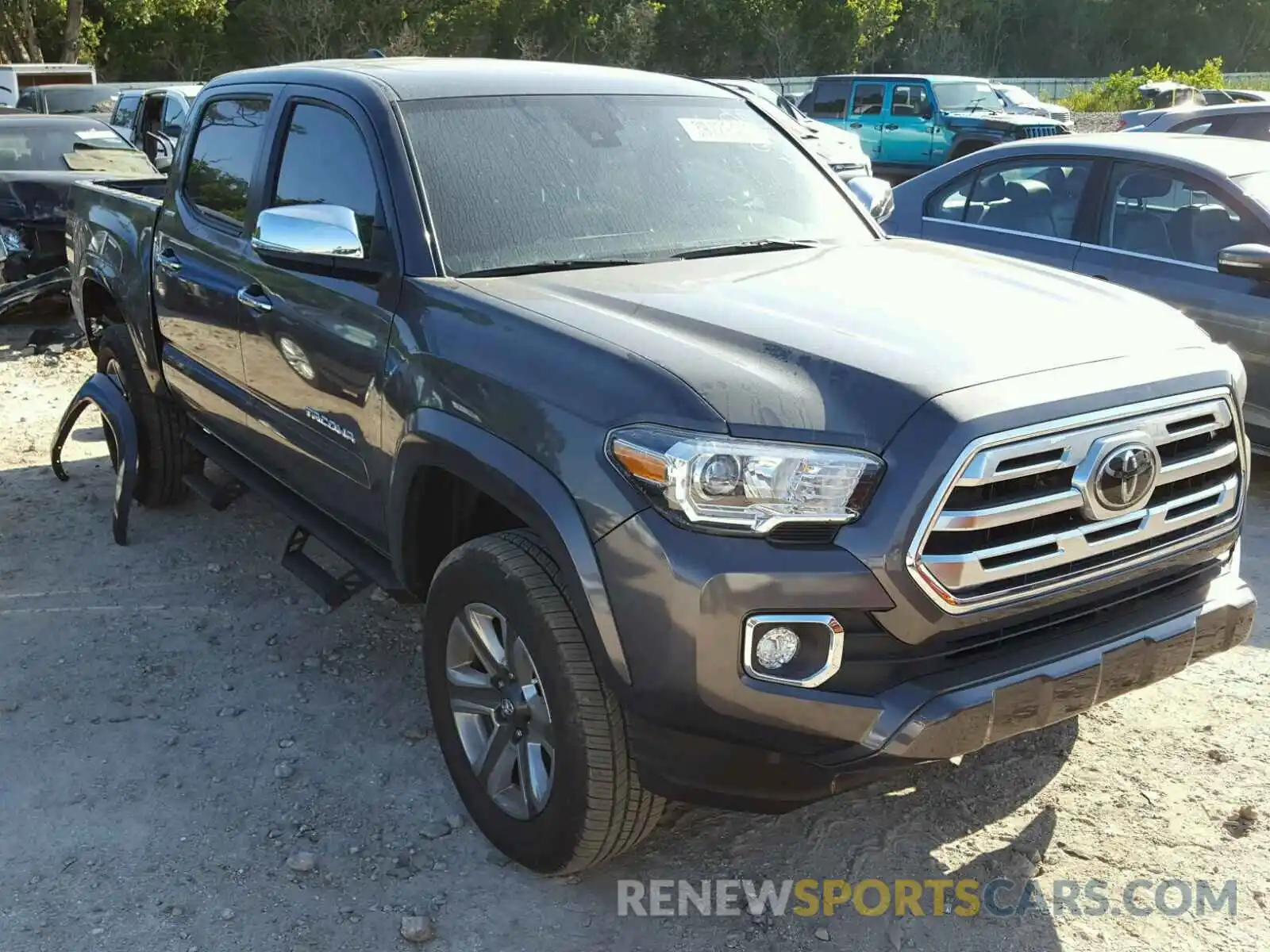 1 Photograph of a damaged car 3TMGZ5AN1KM264369 TOYOTA TACOMA 2019