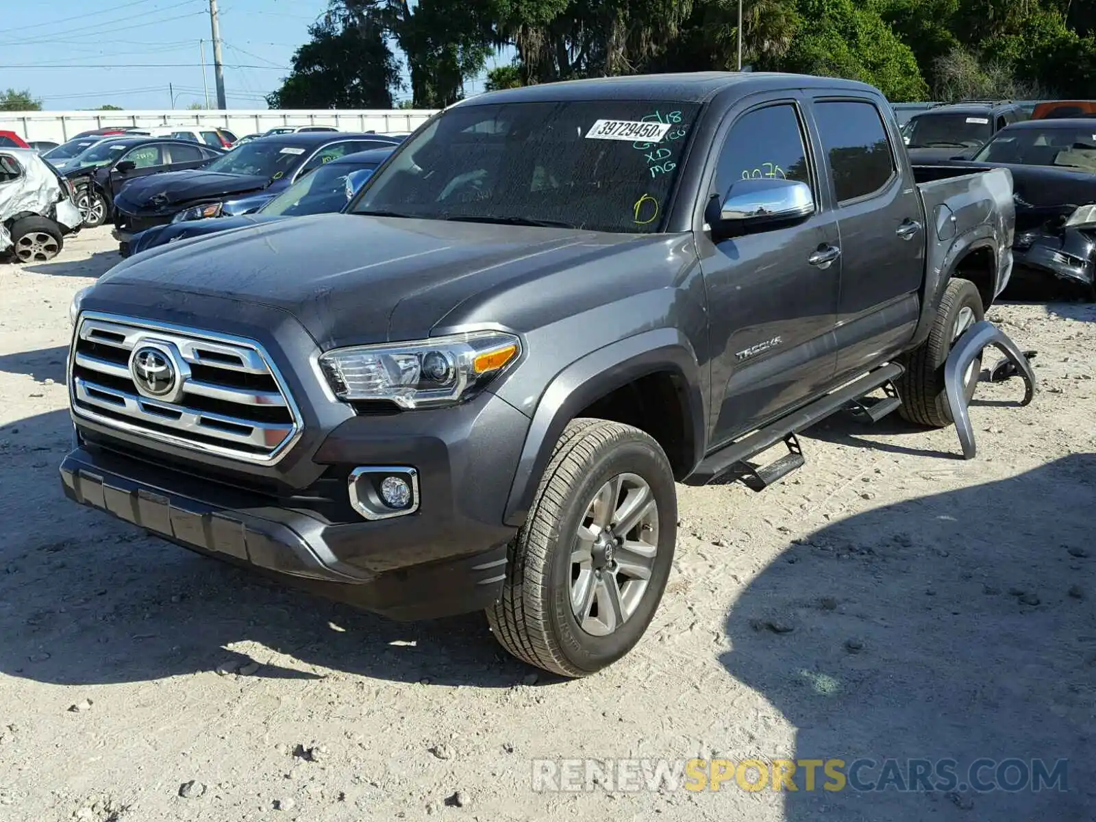 2 Photograph of a damaged car 3TMGZ5AN1KM264369 TOYOTA TACOMA 2019