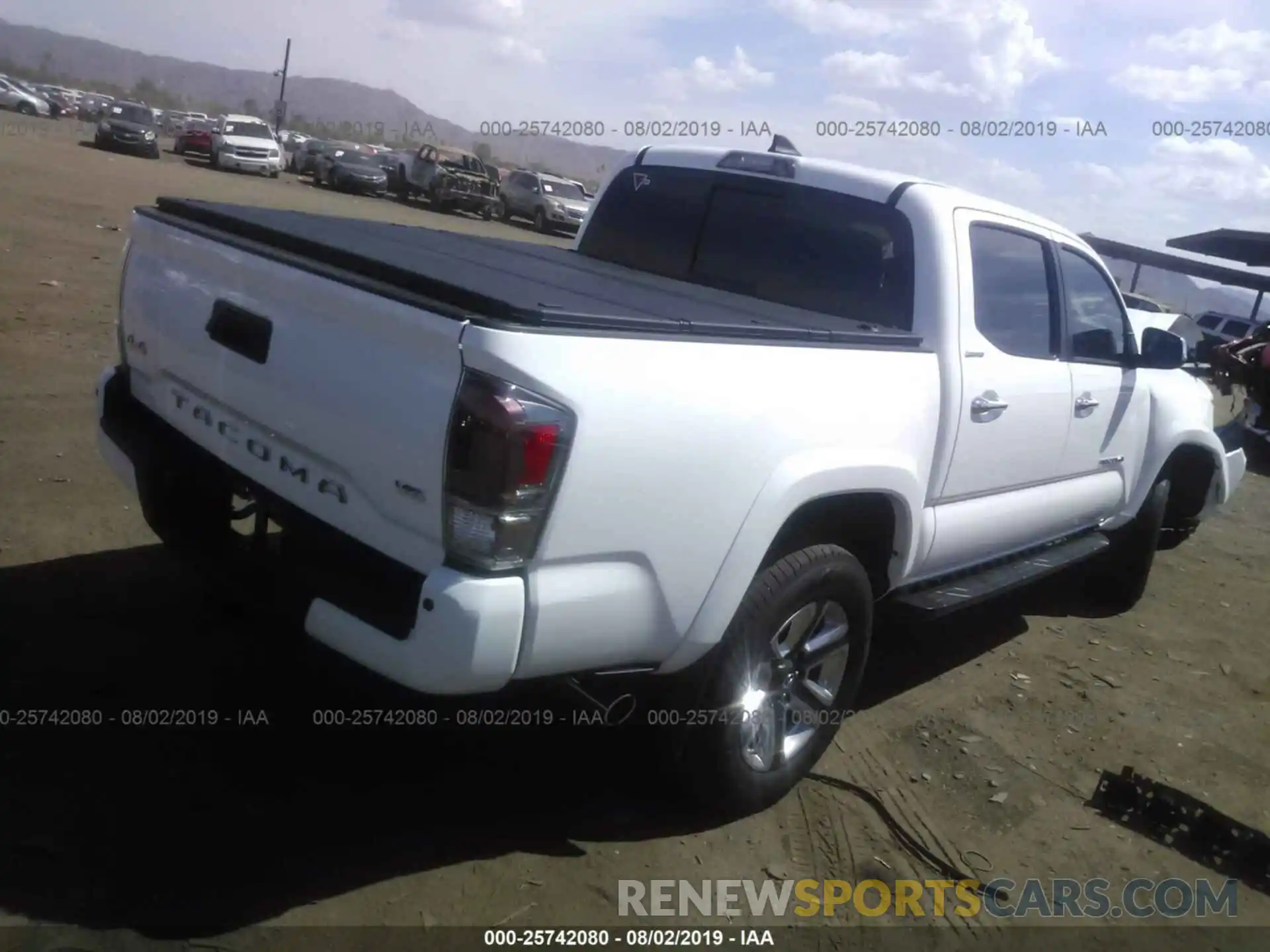 4 Photograph of a damaged car 3TMGZ5AN2KM193361 TOYOTA TACOMA 2019