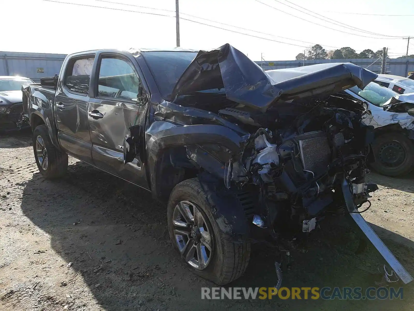 1 Photograph of a damaged car 3TMGZ5AN2KM213107 TOYOTA TACOMA 2019