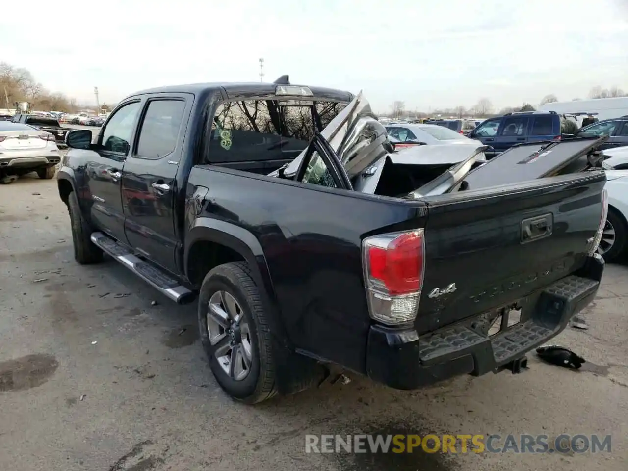 3 Photograph of a damaged car 3TMGZ5AN2KM230358 TOYOTA TACOMA 2019