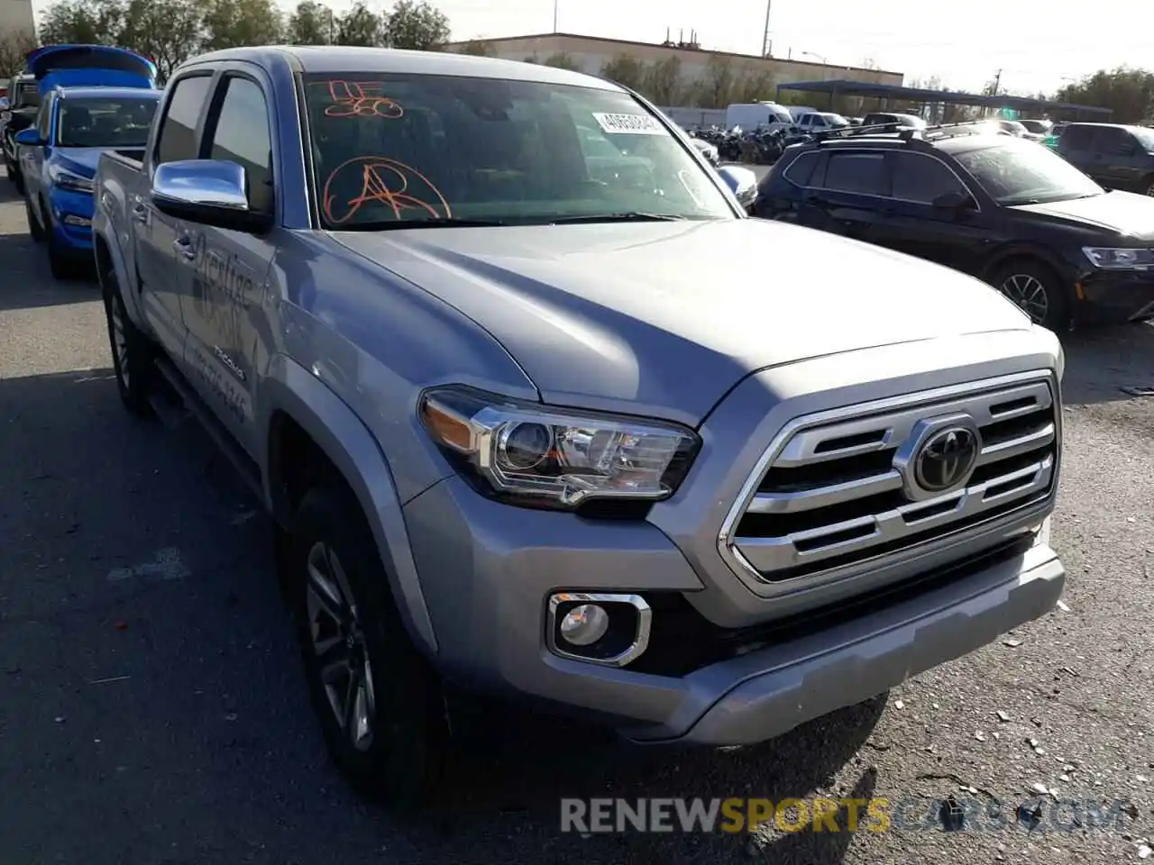 1 Photograph of a damaged car 3TMGZ5AN2KM230442 TOYOTA TACOMA 2019