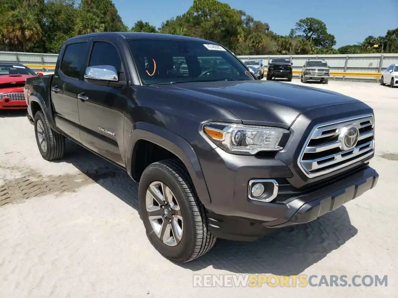 1 Photograph of a damaged car 3TMGZ5AN3KM203637 TOYOTA TACOMA 2019