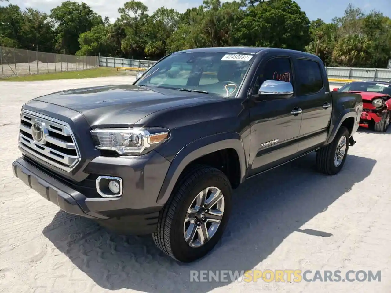 2 Photograph of a damaged car 3TMGZ5AN3KM203637 TOYOTA TACOMA 2019