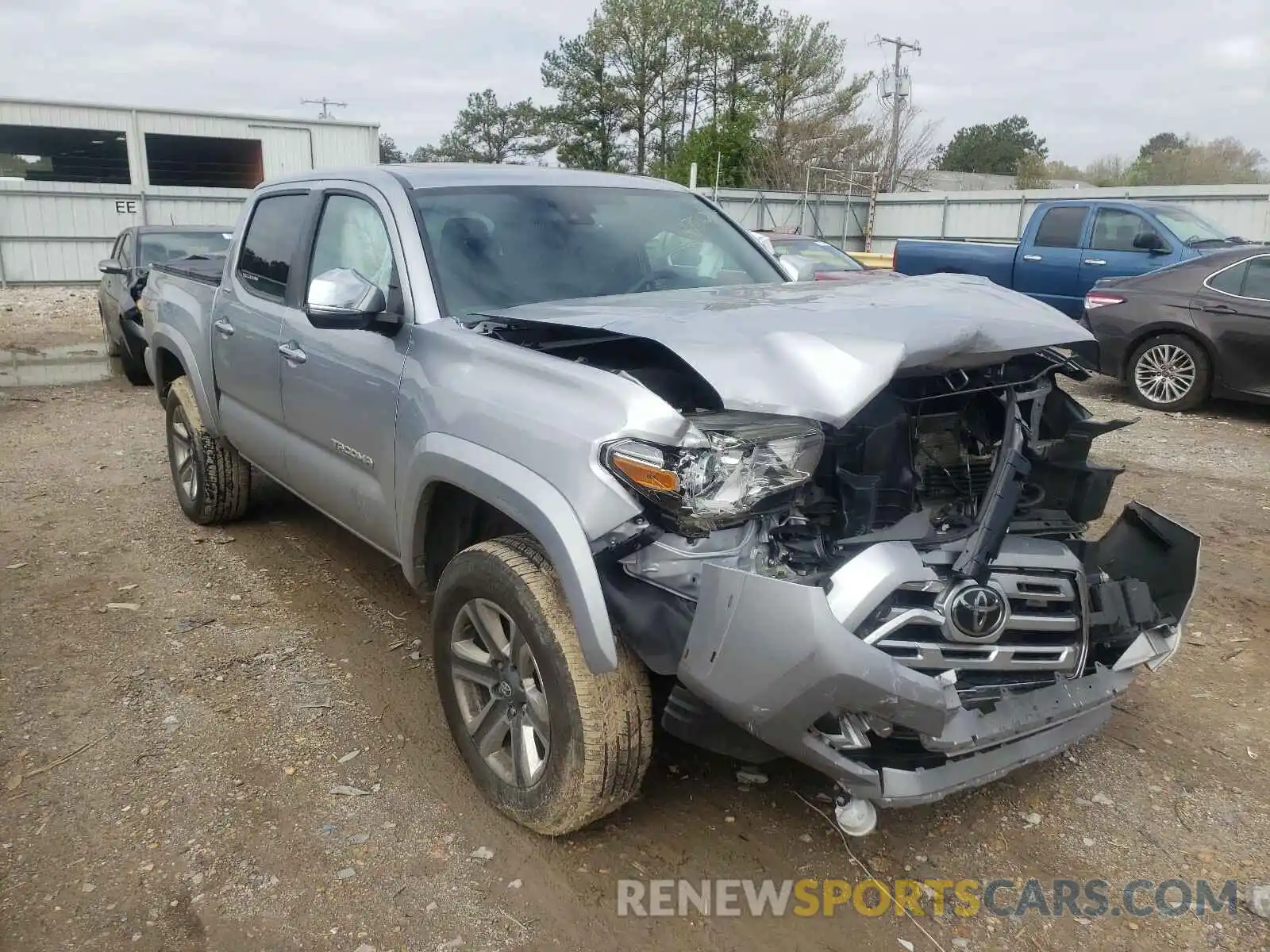 1 Photograph of a damaged car 3TMGZ5AN3KM208692 TOYOTA TACOMA 2019