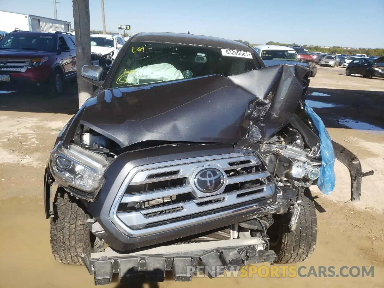 7 Photograph of a damaged car 3TMGZ5AN3KM239909 TOYOTA TACOMA 2019