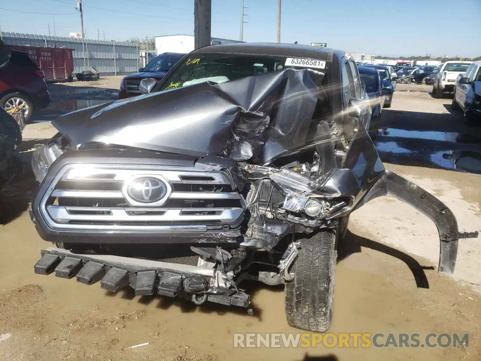 9 Photograph of a damaged car 3TMGZ5AN3KM239909 TOYOTA TACOMA 2019