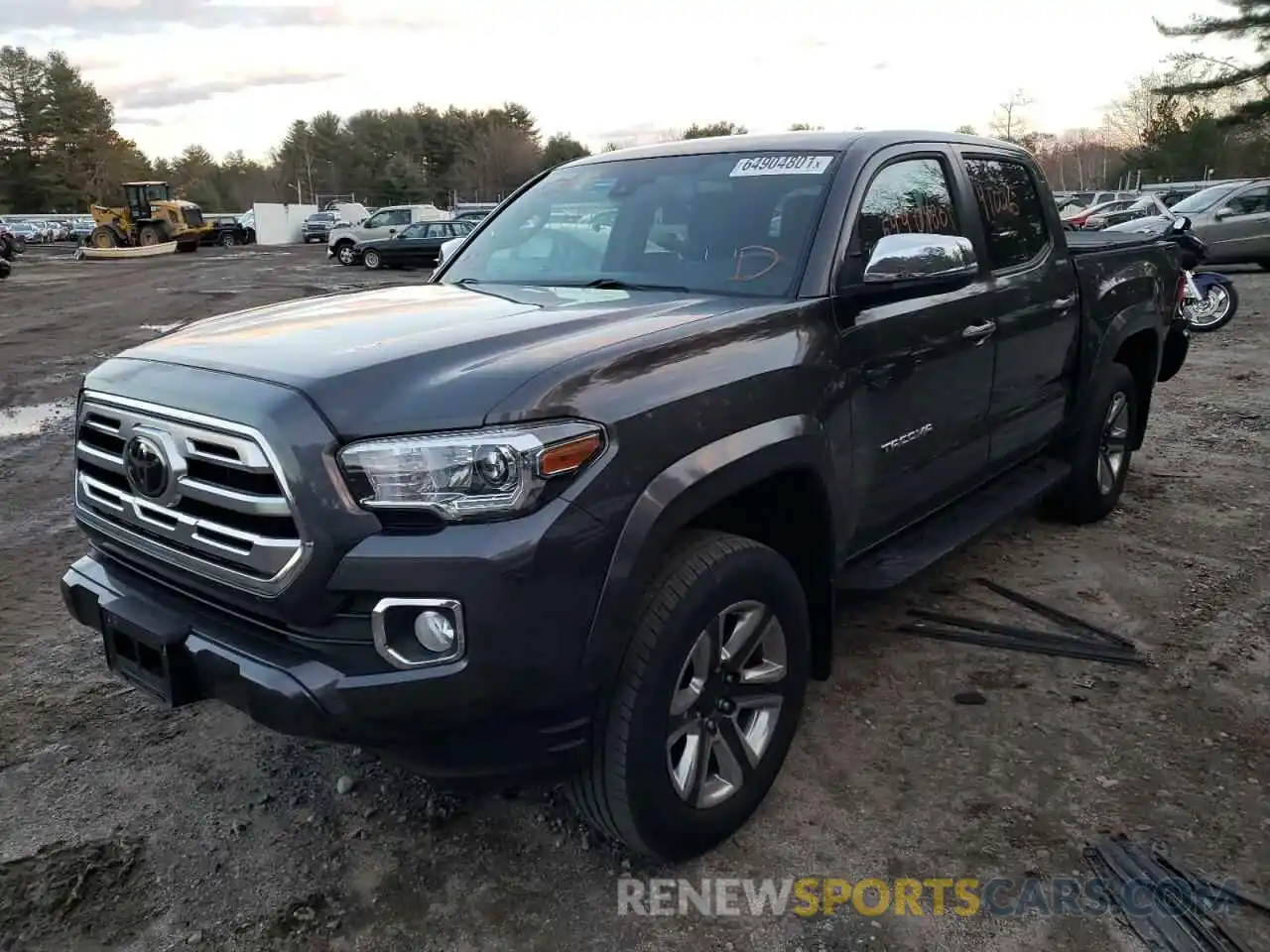 2 Photograph of a damaged car 3TMGZ5AN4KM210533 TOYOTA TACOMA 2019