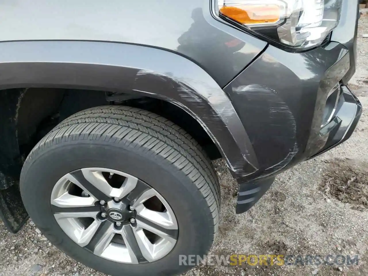 9 Photograph of a damaged car 3TMGZ5AN4KM210533 TOYOTA TACOMA 2019