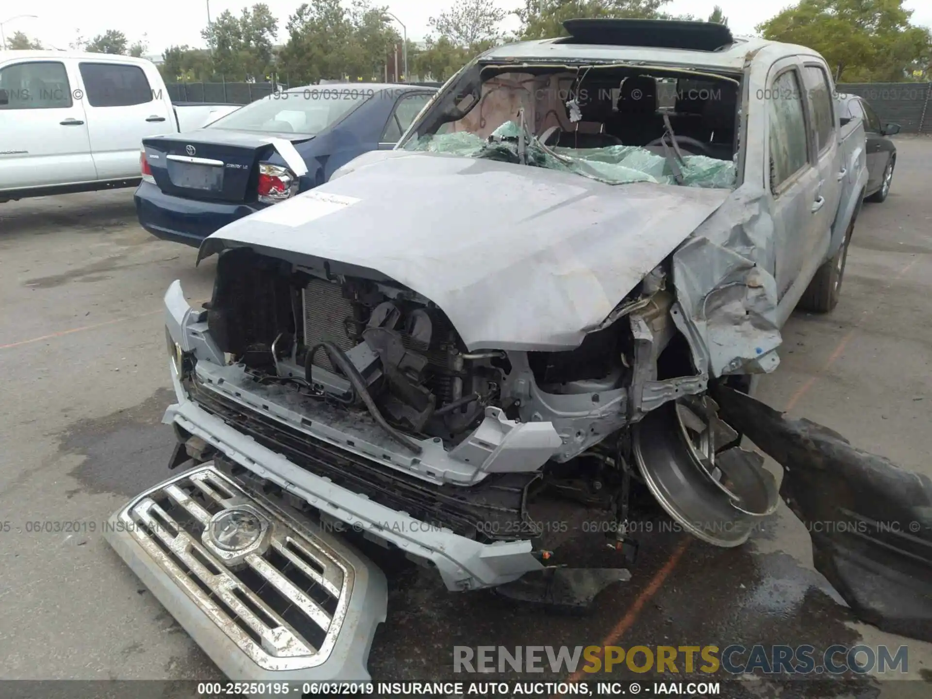 6 Photograph of a damaged car 3TMGZ5AN4KM222794 TOYOTA TACOMA 2019