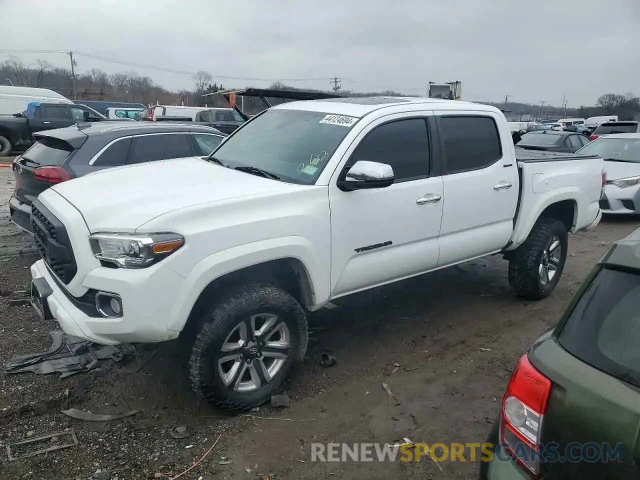 1 Photograph of a damaged car 3TMGZ5AN5KM189501 TOYOTA TACOMA 2019