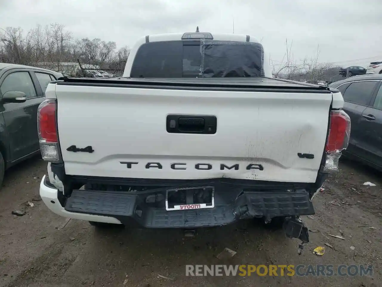 6 Photograph of a damaged car 3TMGZ5AN5KM189501 TOYOTA TACOMA 2019