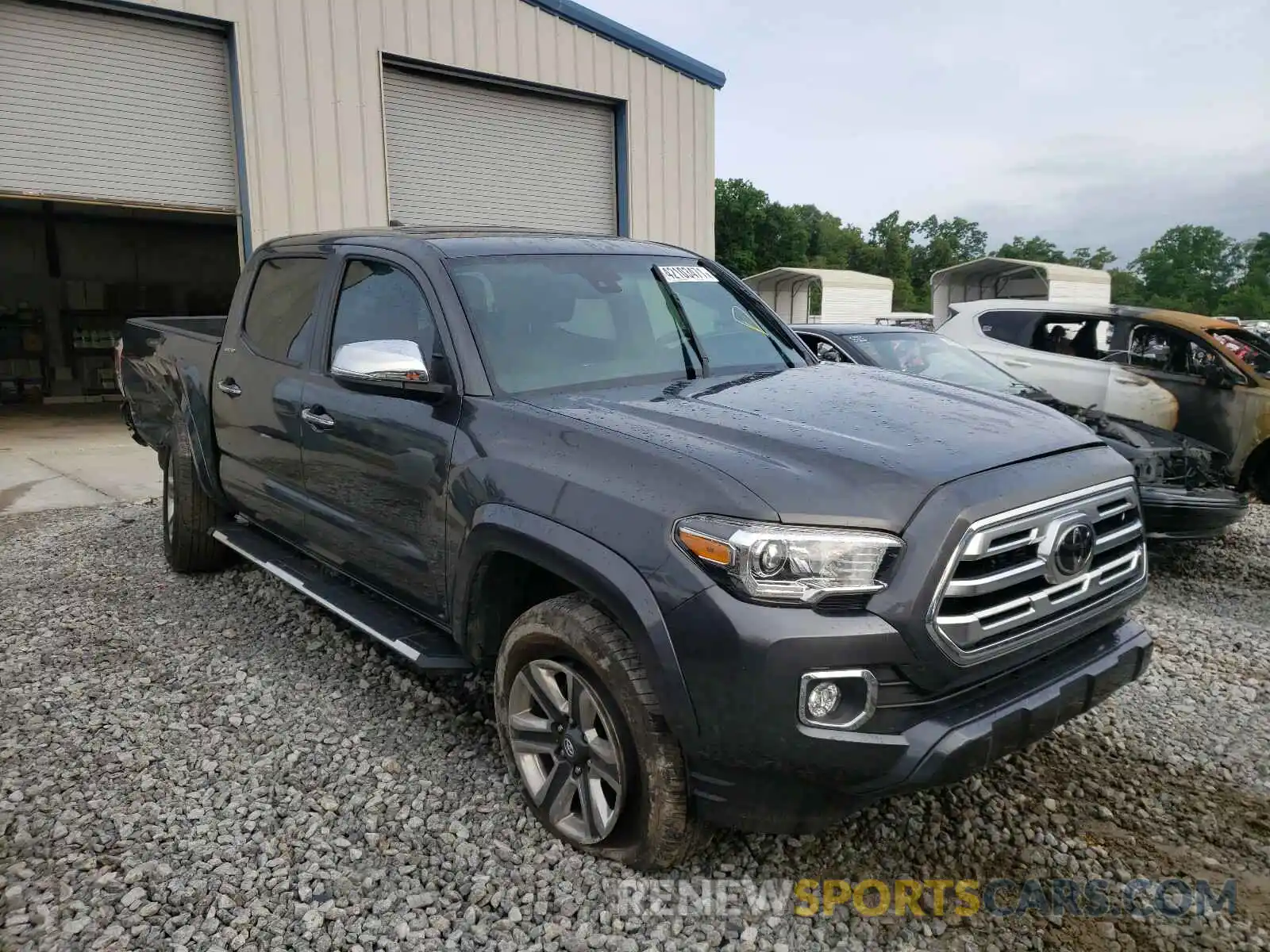 1 Photograph of a damaged car 3TMGZ5AN5KM255982 TOYOTA TACOMA 2019