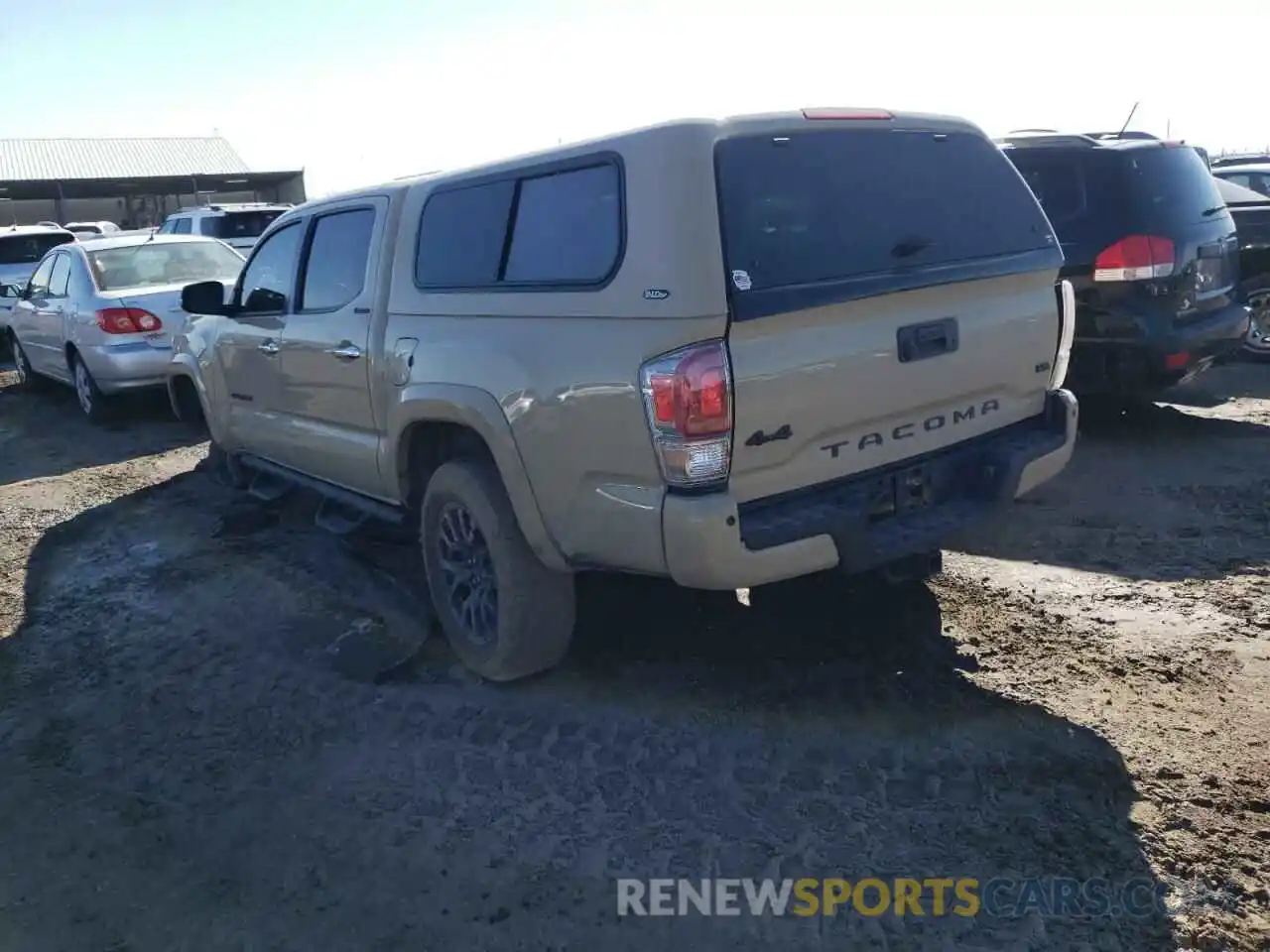 3 Photograph of a damaged car 3TMGZ5AN5KM269719 TOYOTA TACOMA 2019