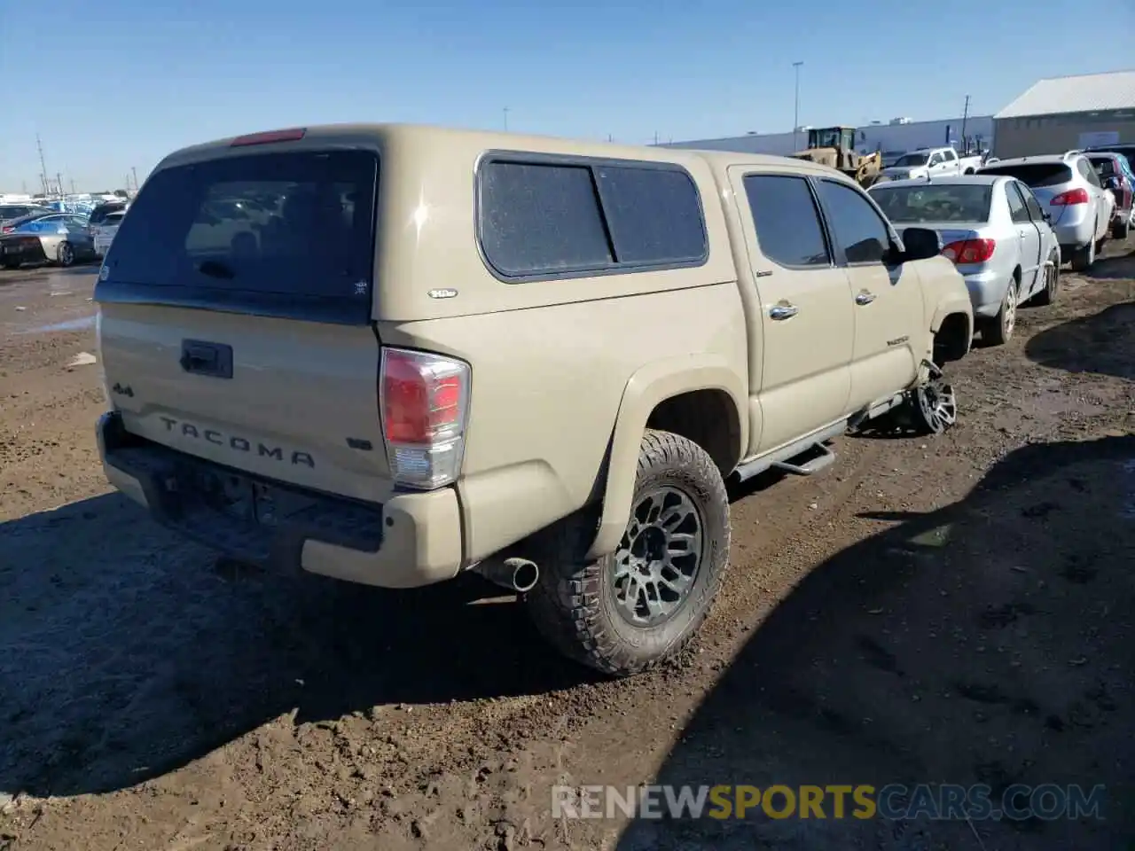 4 Photograph of a damaged car 3TMGZ5AN5KM269719 TOYOTA TACOMA 2019