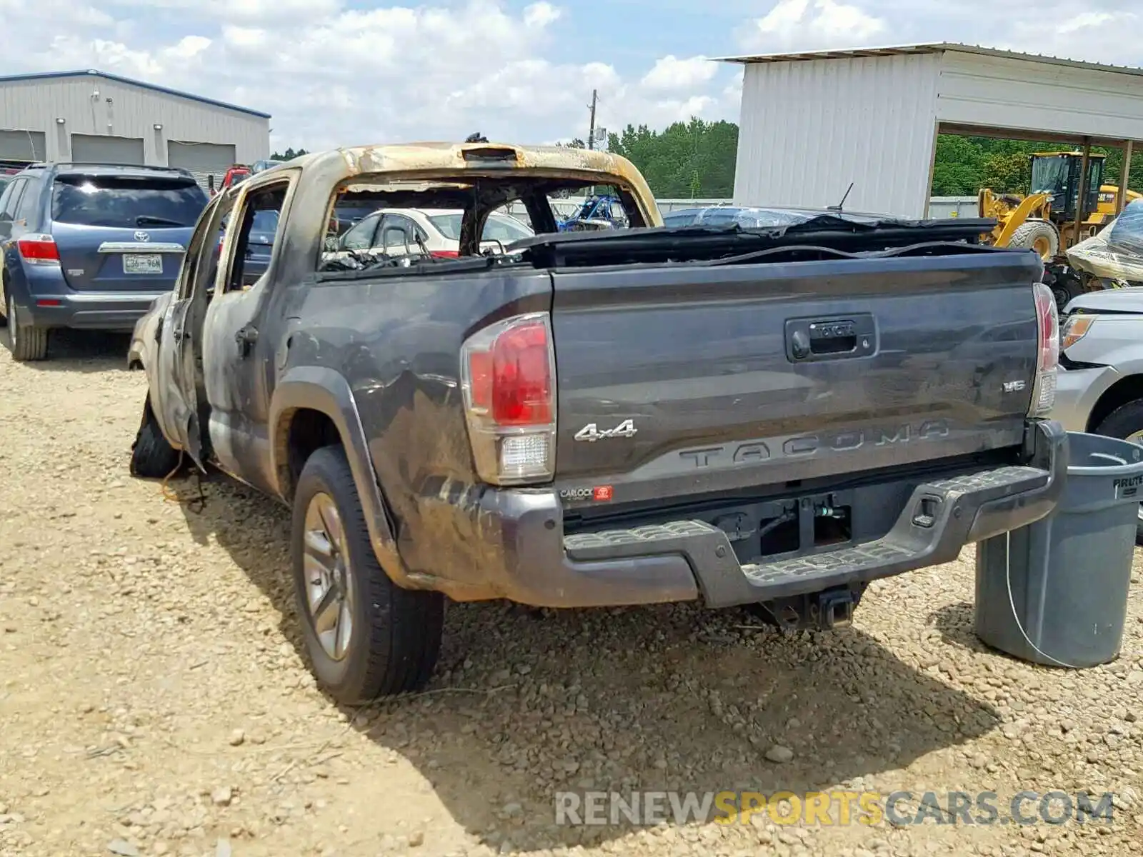 3 Photograph of a damaged car 3TMGZ5AN6KM235823 TOYOTA TACOMA 2019