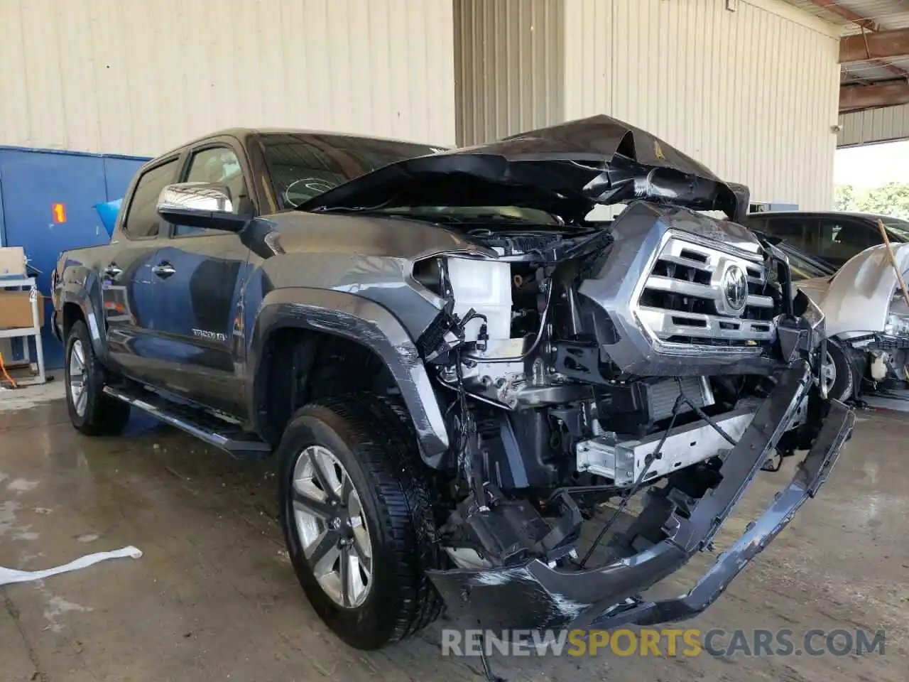 1 Photograph of a damaged car 3TMGZ5AN6KM249723 TOYOTA TACOMA 2019