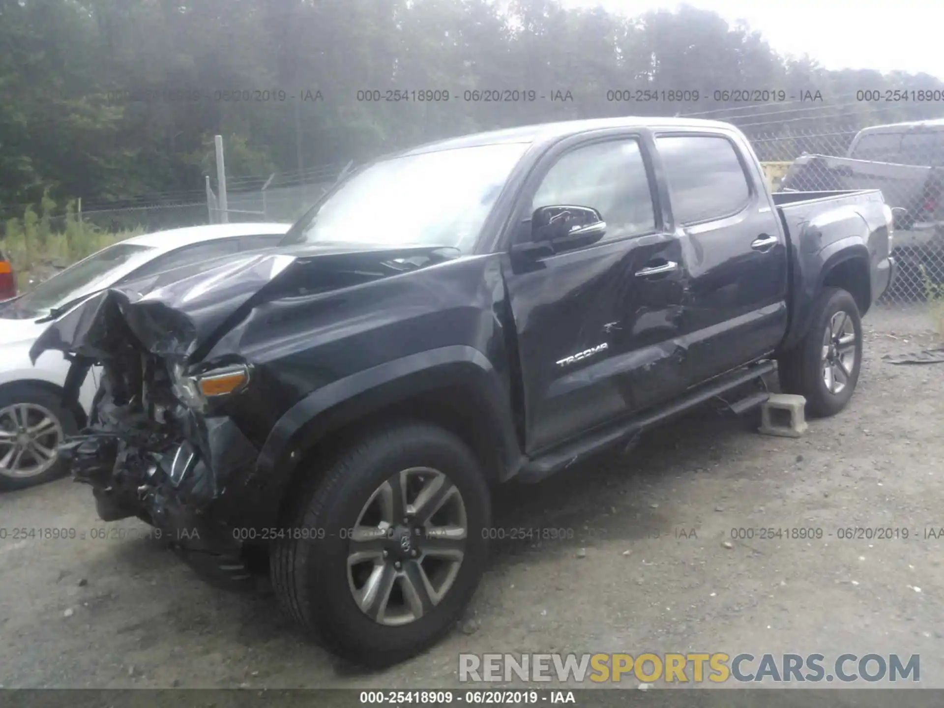 2 Photograph of a damaged car 3TMGZ5AN7KM202992 TOYOTA TACOMA 2019