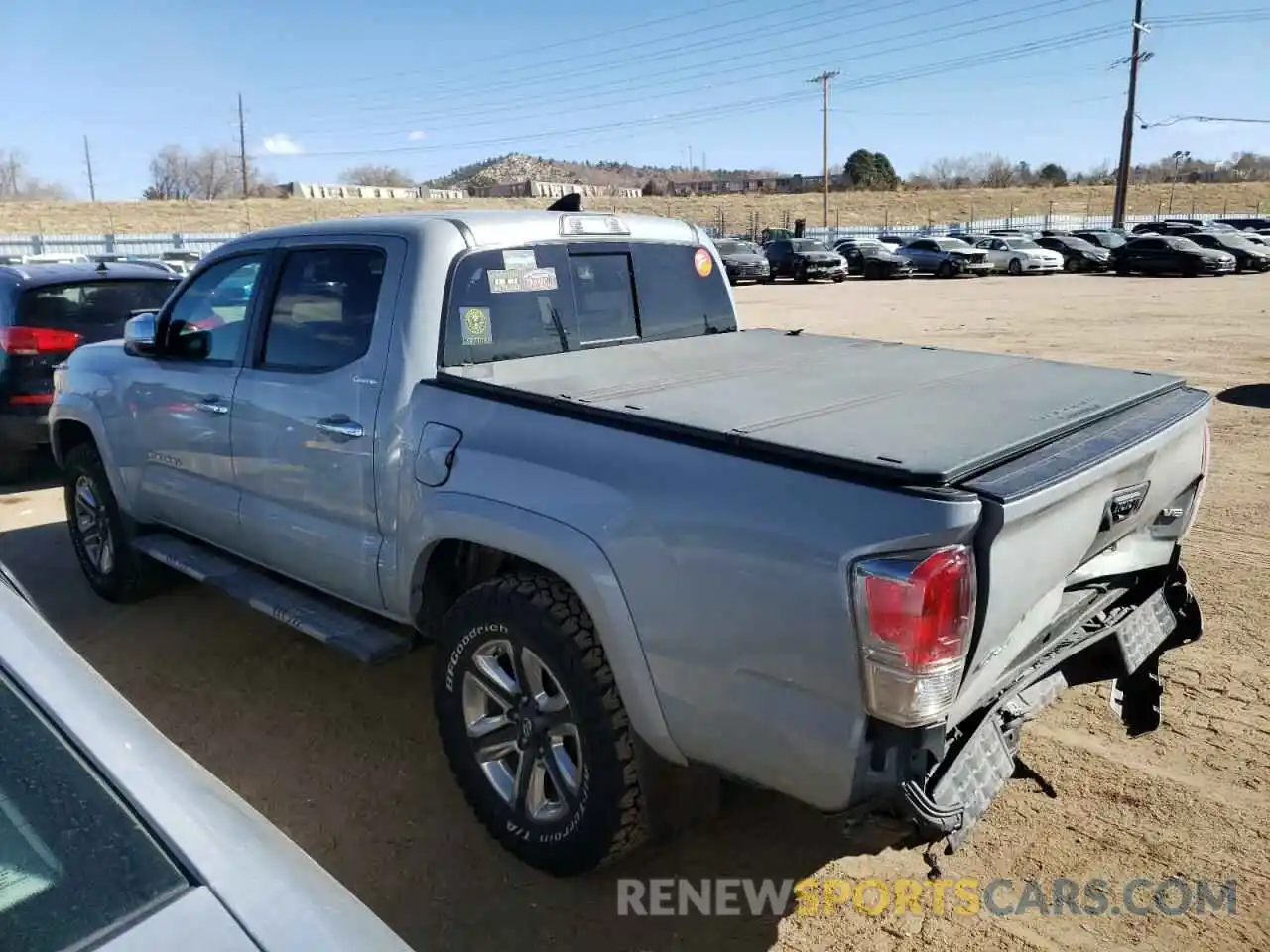 2 Photograph of a damaged car 3TMGZ5AN7KM250931 TOYOTA TACOMA 2019