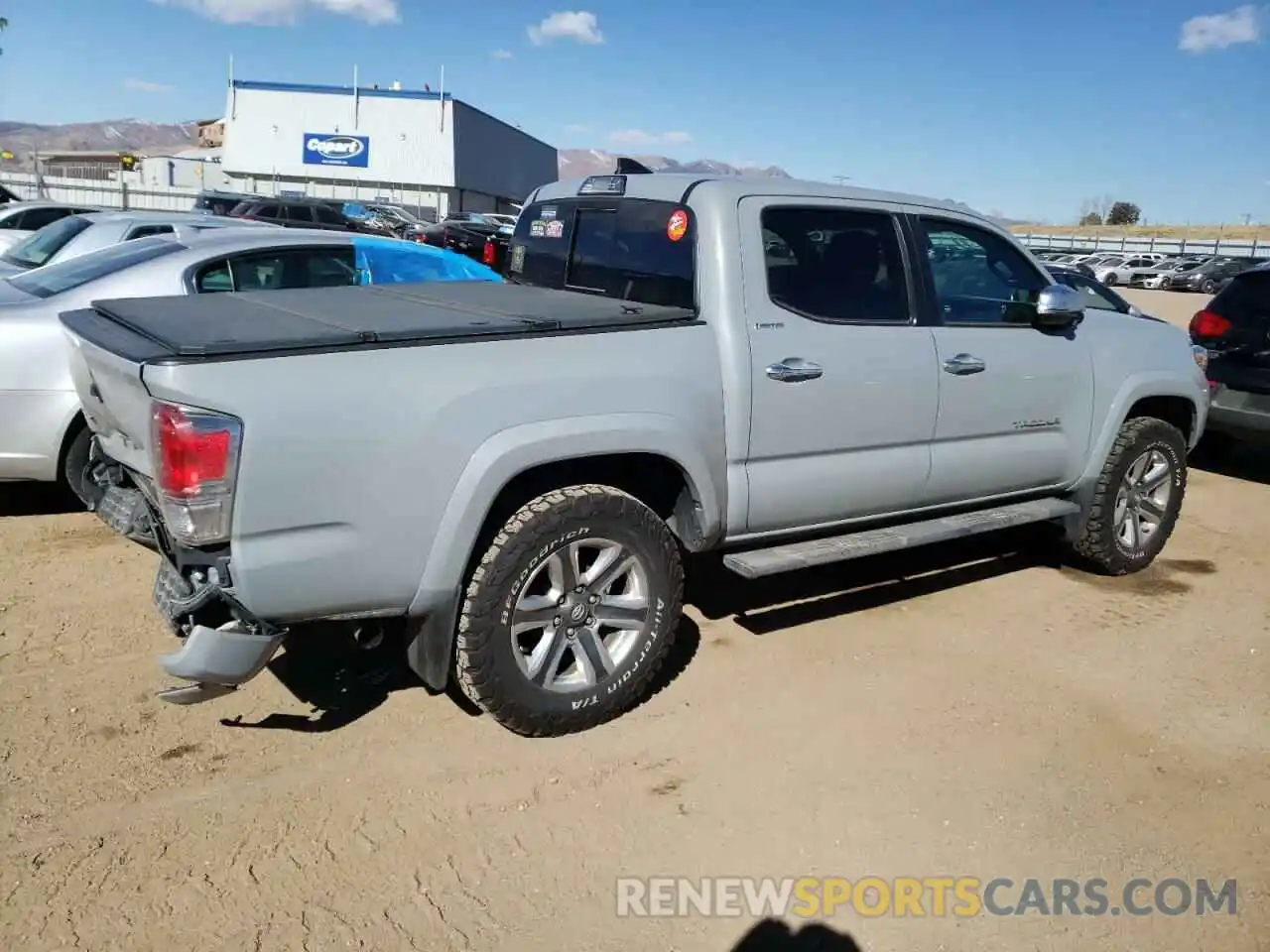 3 Photograph of a damaged car 3TMGZ5AN7KM250931 TOYOTA TACOMA 2019