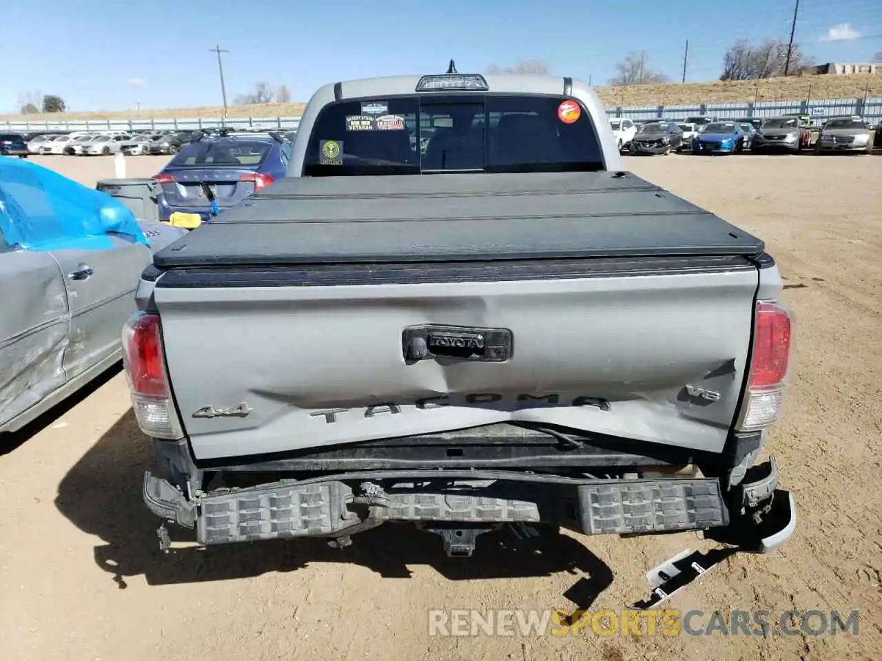 6 Photograph of a damaged car 3TMGZ5AN7KM250931 TOYOTA TACOMA 2019