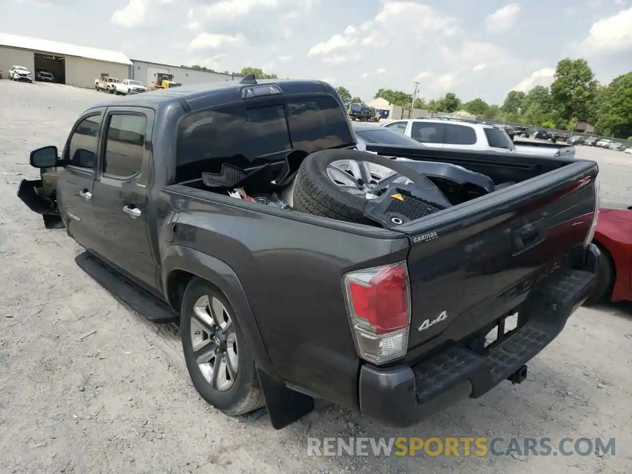 3 Photograph of a damaged car 3TMGZ5AN7KM278423 TOYOTA TACOMA 2019