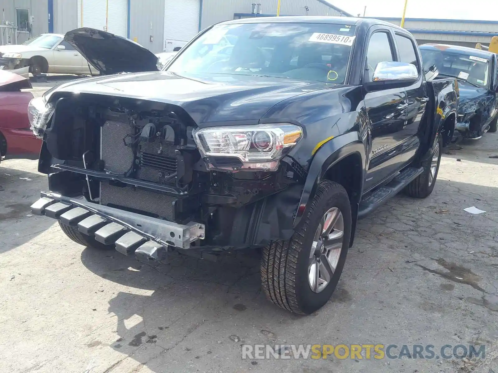 2 Photograph of a damaged car 3TMGZ5AN8KM219963 TOYOTA TACOMA 2019