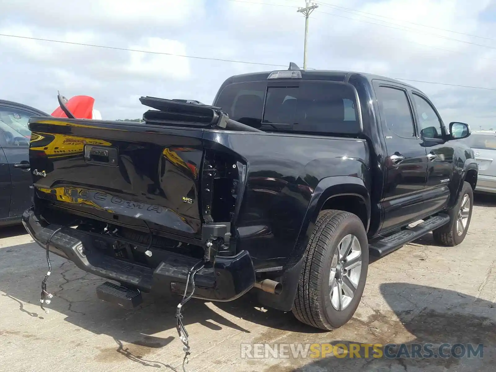 4 Photograph of a damaged car 3TMGZ5AN8KM219963 TOYOTA TACOMA 2019