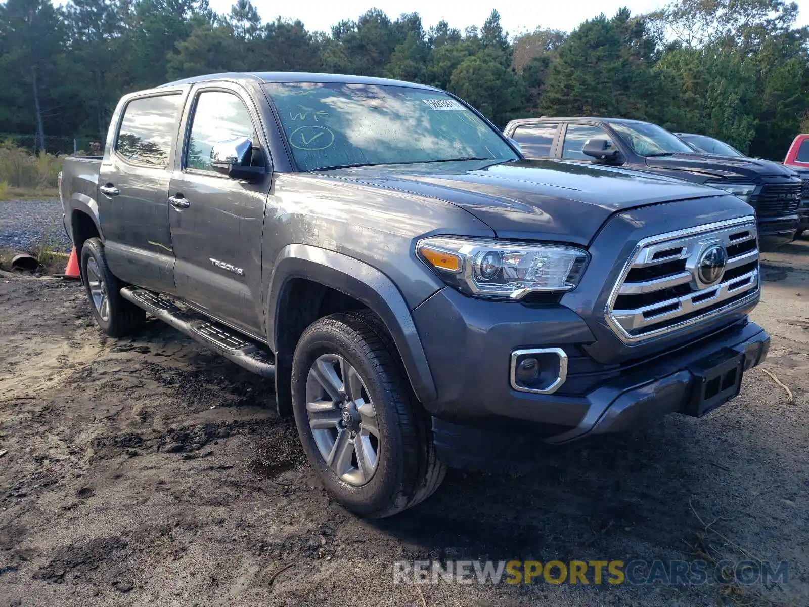 1 Photograph of a damaged car 3TMGZ5AN8KM264255 TOYOTA TACOMA 2019