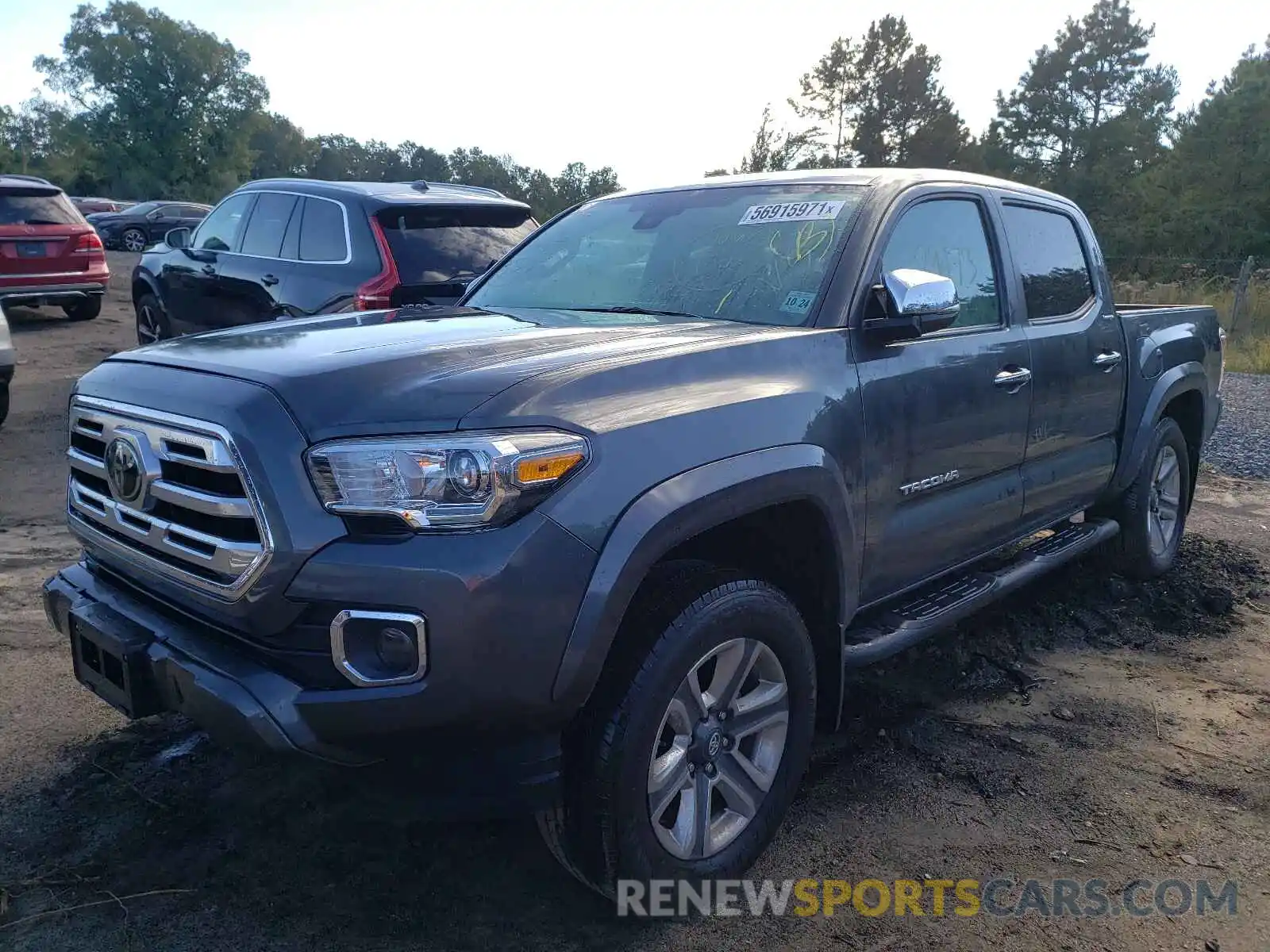 2 Photograph of a damaged car 3TMGZ5AN8KM264255 TOYOTA TACOMA 2019