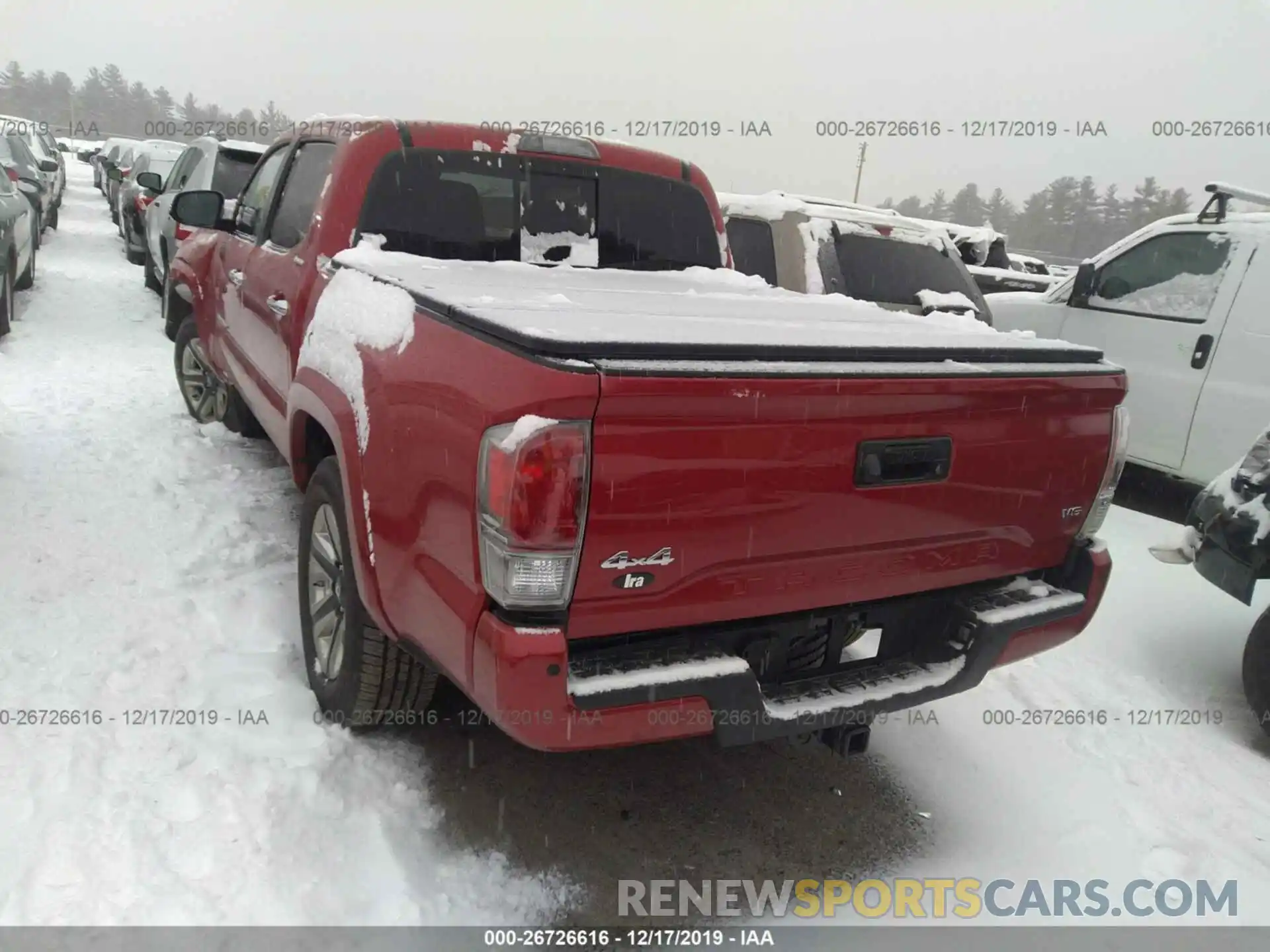 3 Фотография поврежденного автомобиля 3TMGZ5AN8KM271853 TOYOTA TACOMA 2019