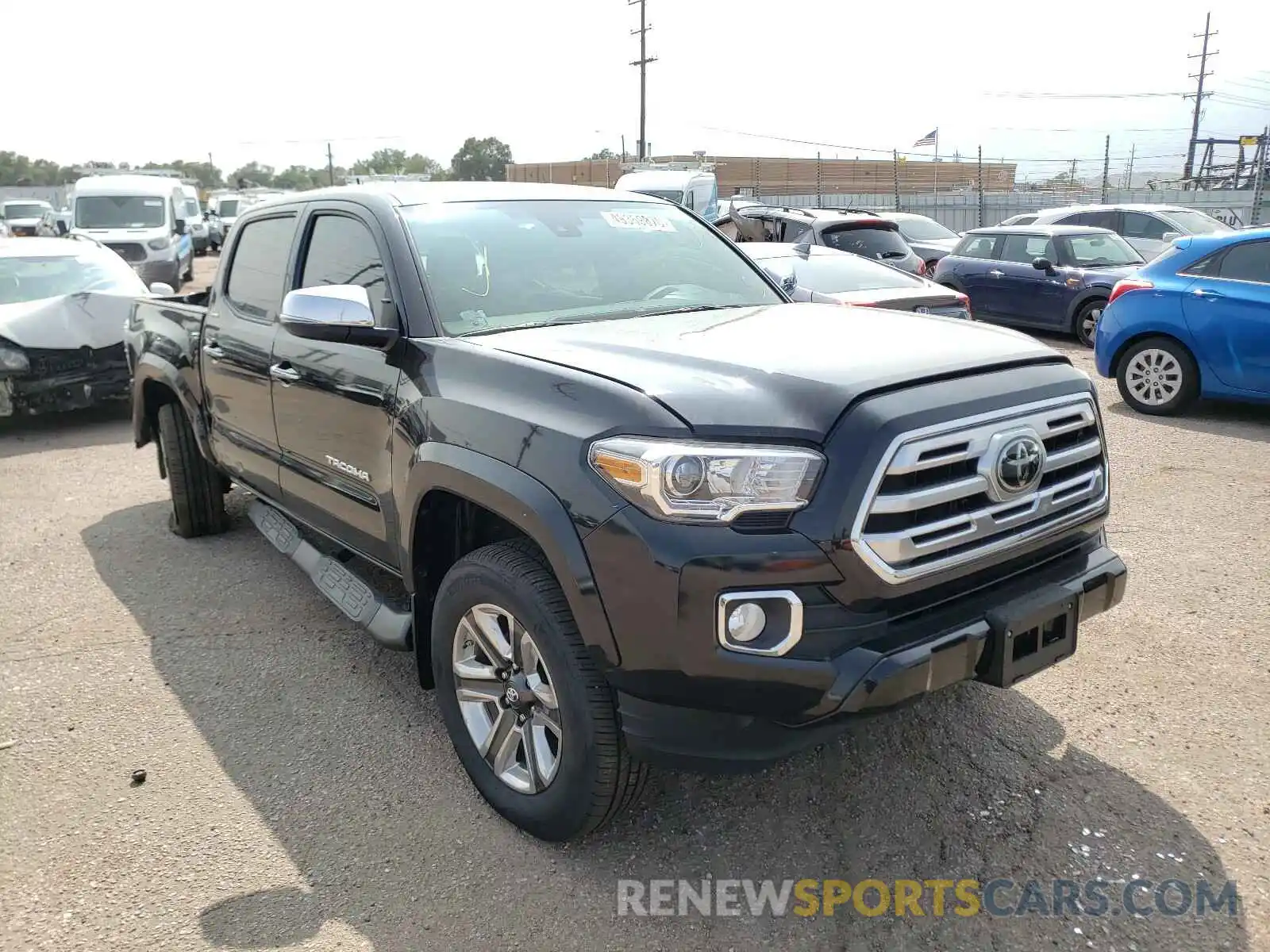 1 Photograph of a damaged car 3TMGZ5AN9KM203125 TOYOTA TACOMA 2019