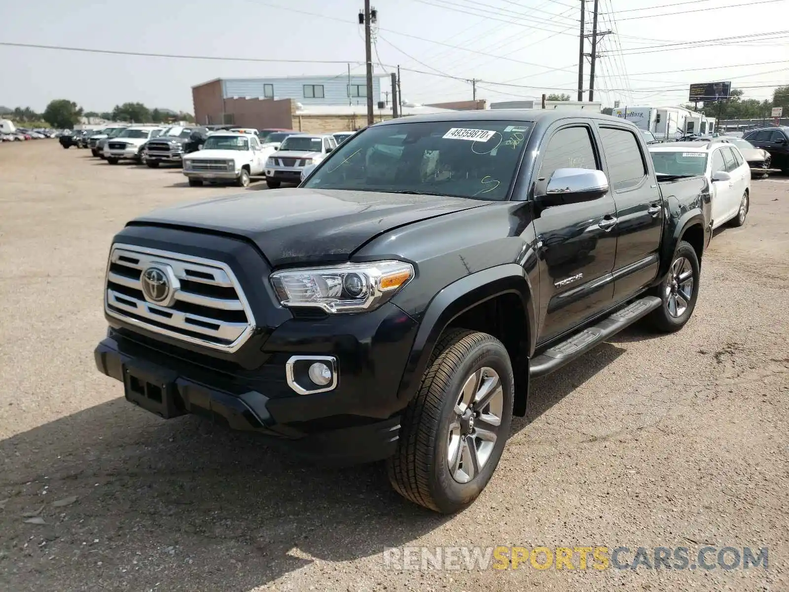 2 Photograph of a damaged car 3TMGZ5AN9KM203125 TOYOTA TACOMA 2019