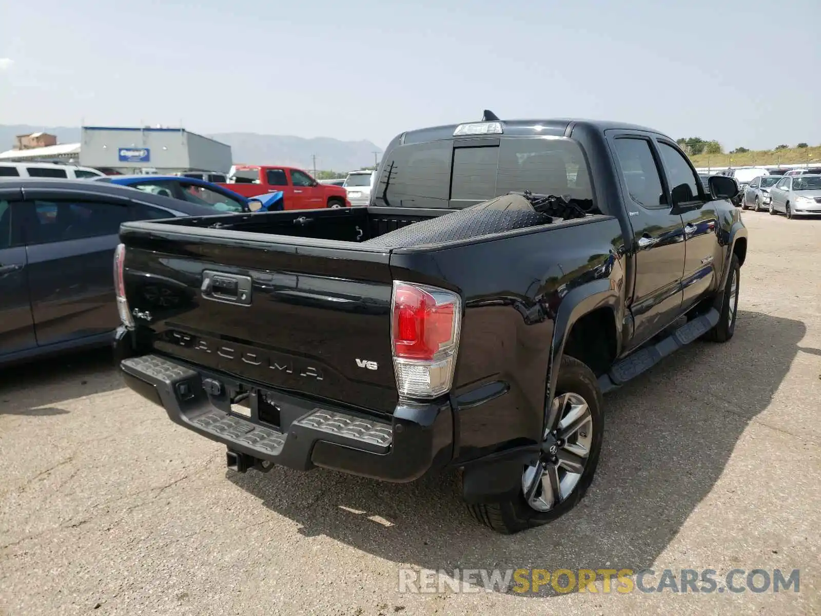 4 Photograph of a damaged car 3TMGZ5AN9KM203125 TOYOTA TACOMA 2019