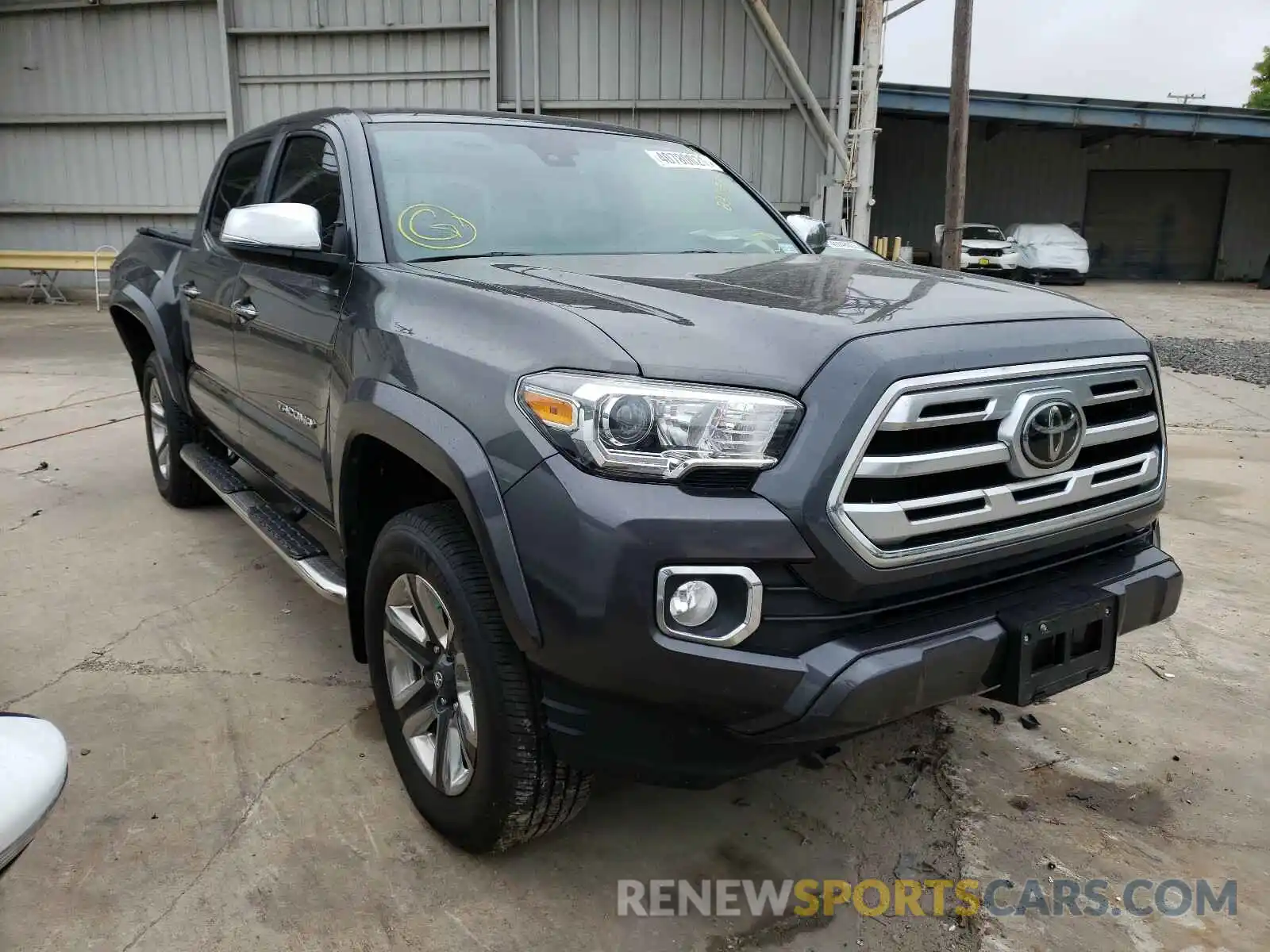 1 Photograph of a damaged car 3TMGZ5AN9KM225500 TOYOTA TACOMA 2019