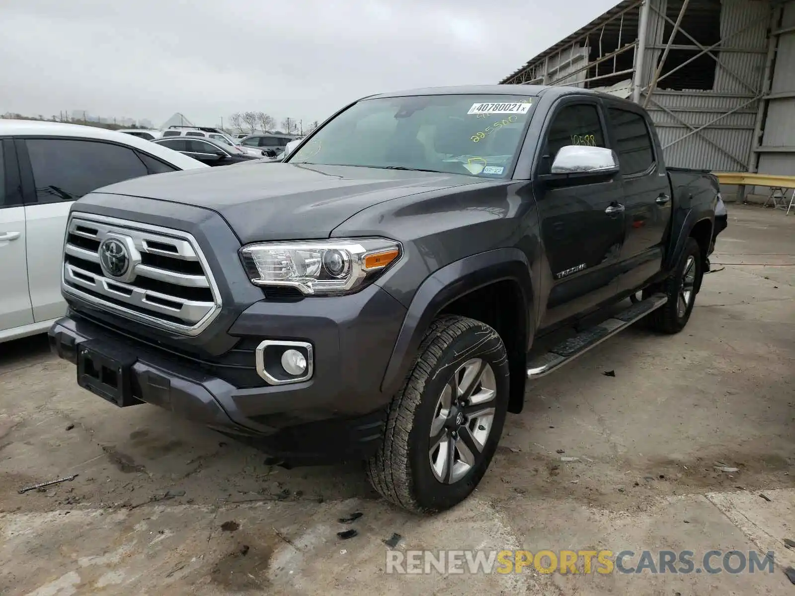 2 Photograph of a damaged car 3TMGZ5AN9KM225500 TOYOTA TACOMA 2019