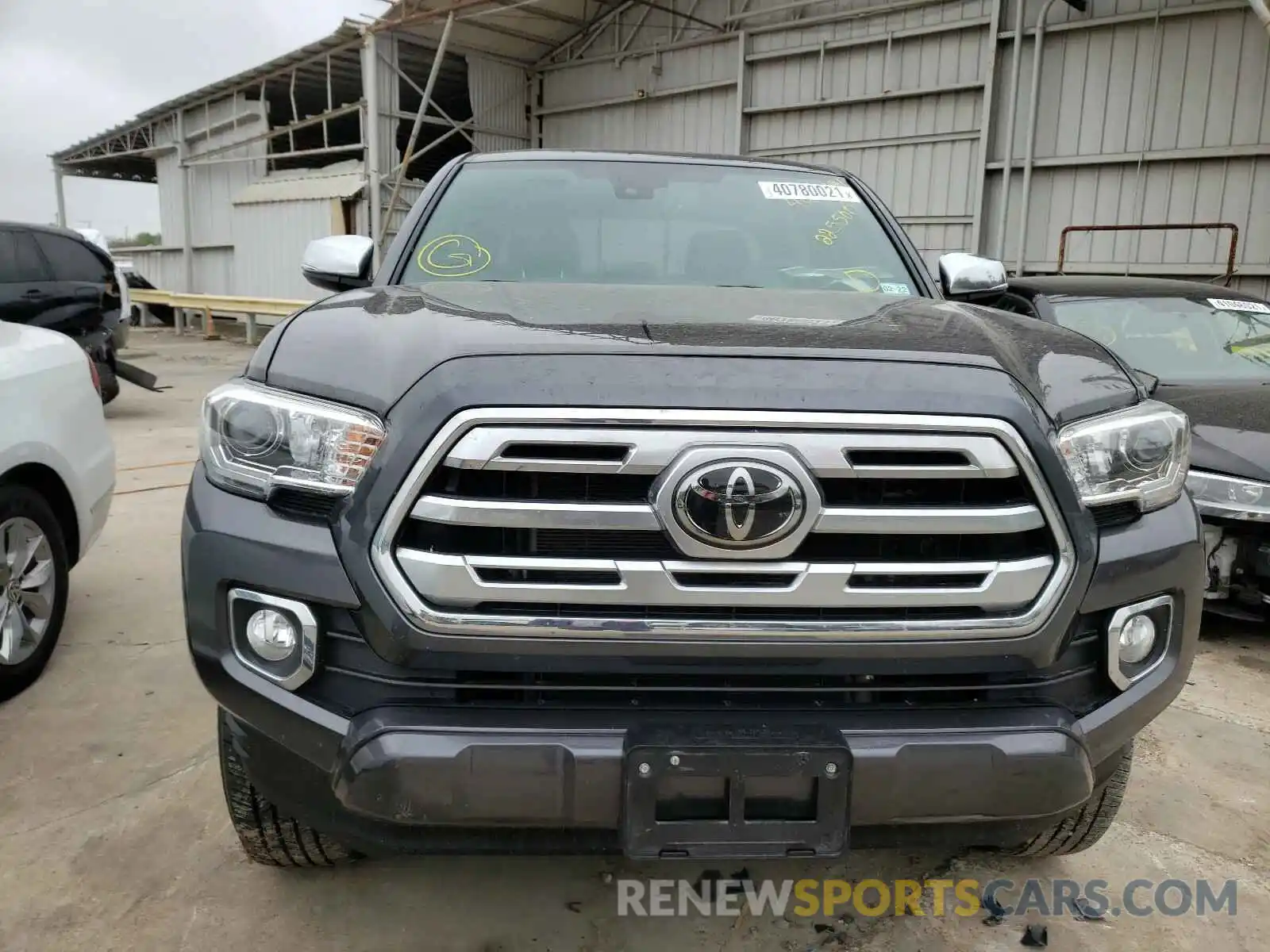 9 Photograph of a damaged car 3TMGZ5AN9KM225500 TOYOTA TACOMA 2019