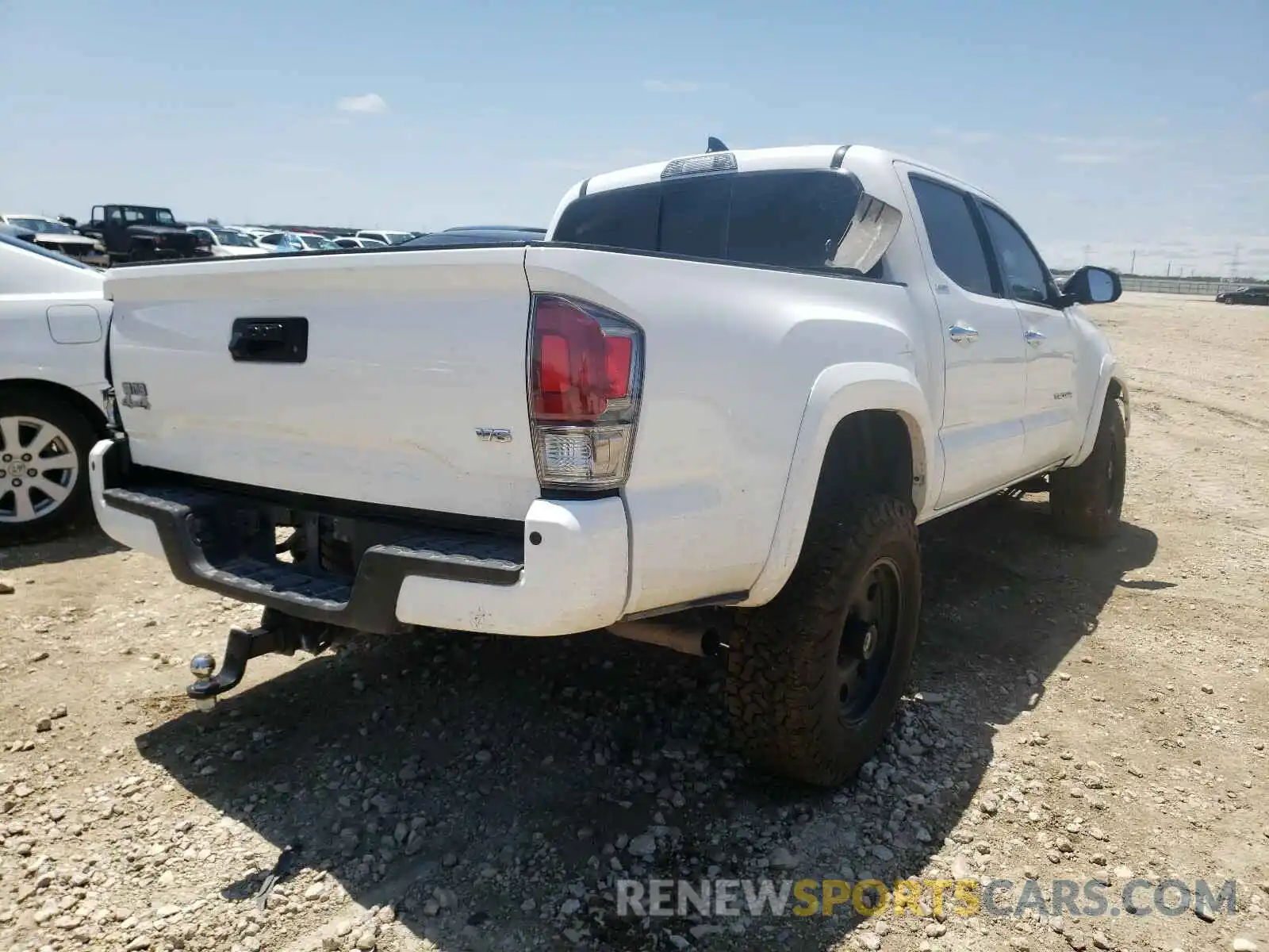 4 Photograph of a damaged car 3TMGZ5ANXKM239261 TOYOTA TACOMA 2019