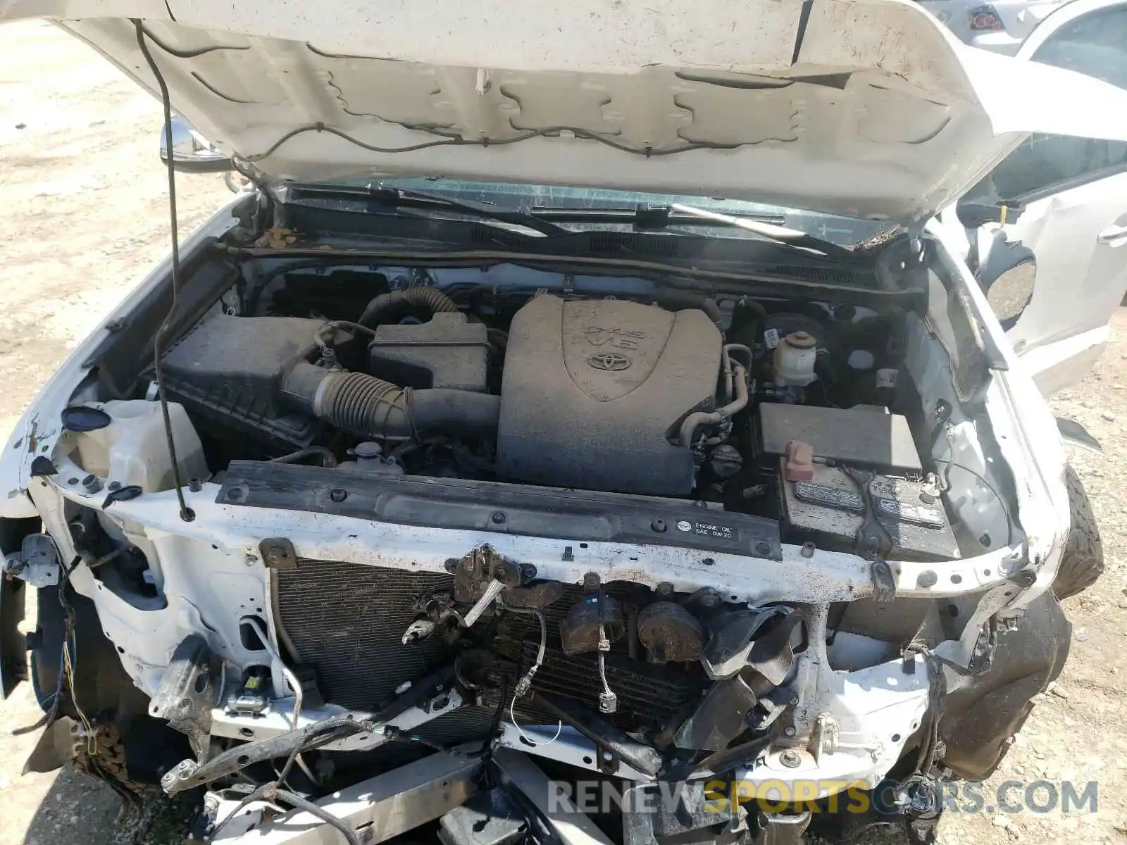 7 Photograph of a damaged car 3TMGZ5ANXKM239261 TOYOTA TACOMA 2019