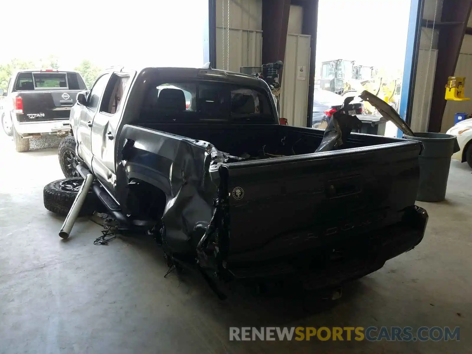 3 Photograph of a damaged car 5TFAX5GN0KX132443 TOYOTA TACOMA 2019