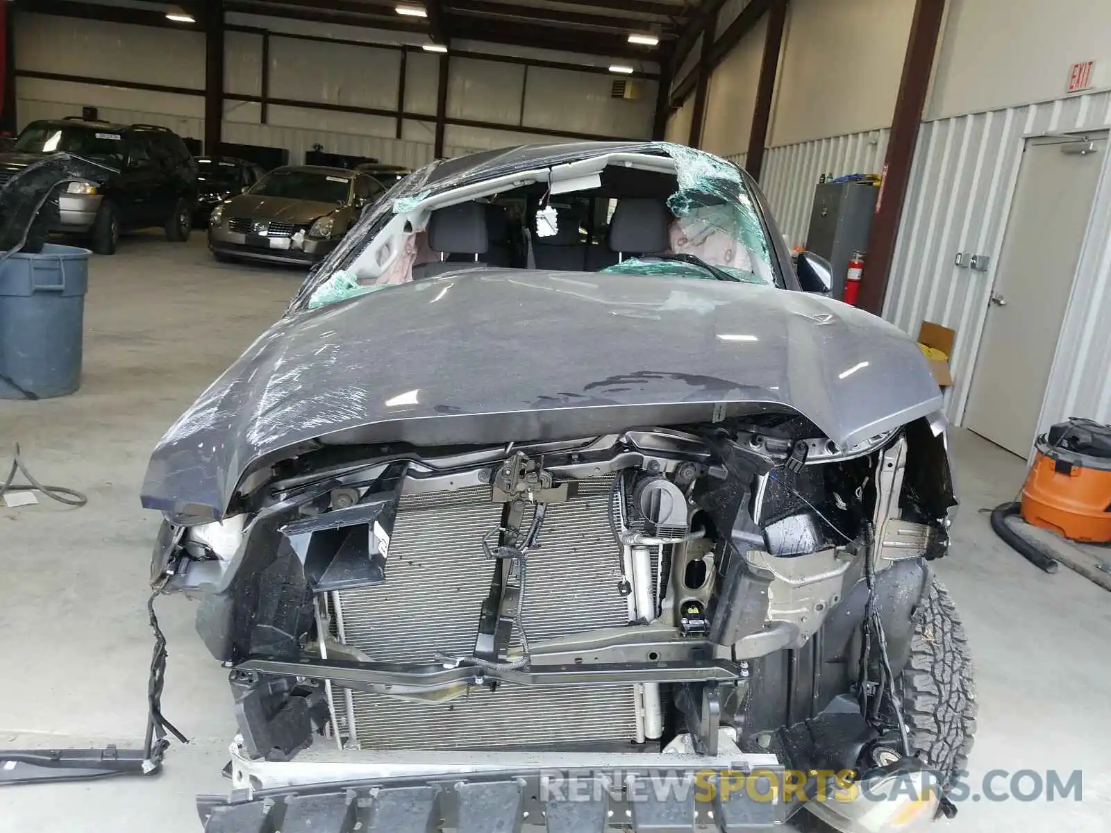 9 Photograph of a damaged car 5TFAX5GN0KX132443 TOYOTA TACOMA 2019