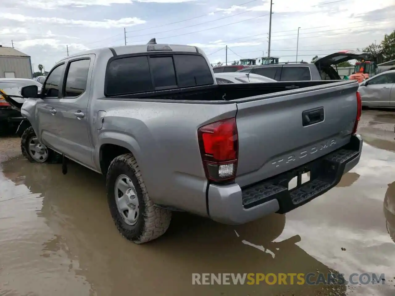 3 Photograph of a damaged car 5TFAX5GN0KX135259 TOYOTA TACOMA 2019