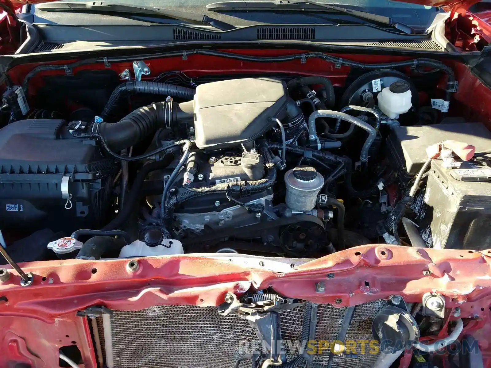 7 Photograph of a damaged car 5TFAX5GN0KX136248 TOYOTA TACOMA 2019