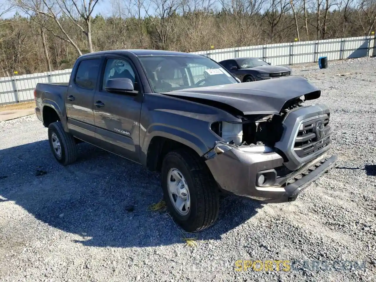 1 Photograph of a damaged car 5TFAX5GN0KX137416 TOYOTA TACOMA 2019