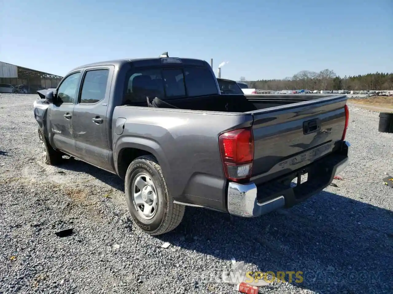 3 Photograph of a damaged car 5TFAX5GN0KX137416 TOYOTA TACOMA 2019