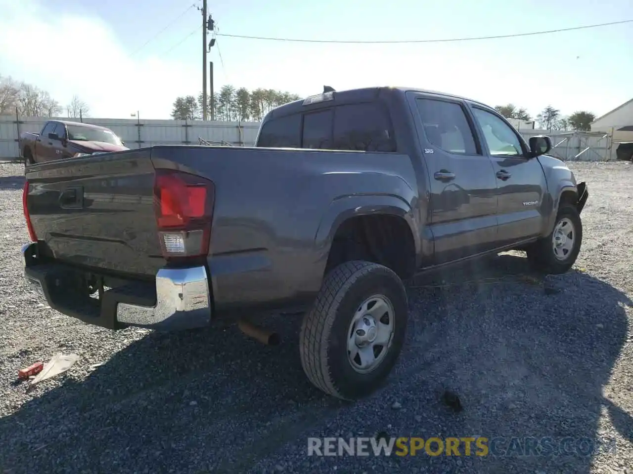 4 Photograph of a damaged car 5TFAX5GN0KX137416 TOYOTA TACOMA 2019