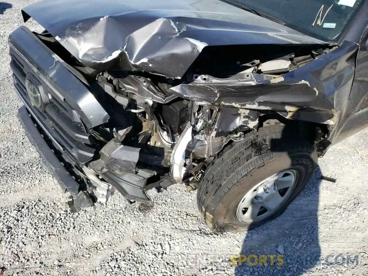 9 Photograph of a damaged car 5TFAX5GN0KX137416 TOYOTA TACOMA 2019