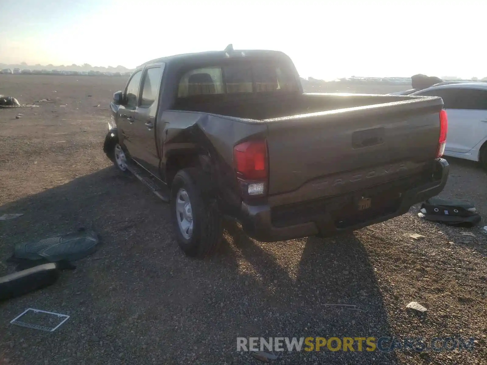 3 Photograph of a damaged car 5TFAX5GN0KX139182 TOYOTA TACOMA 2019