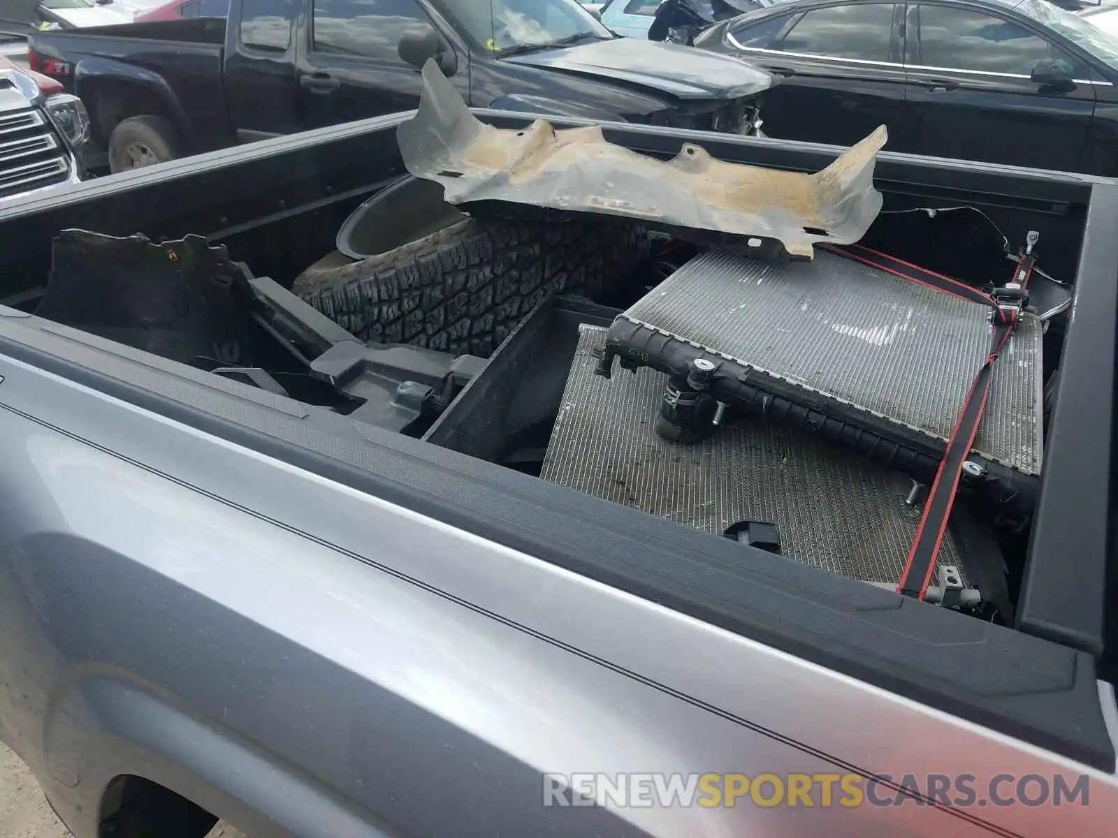 9 Photograph of a damaged car 5TFAX5GN0KX140302 TOYOTA TACOMA 2019