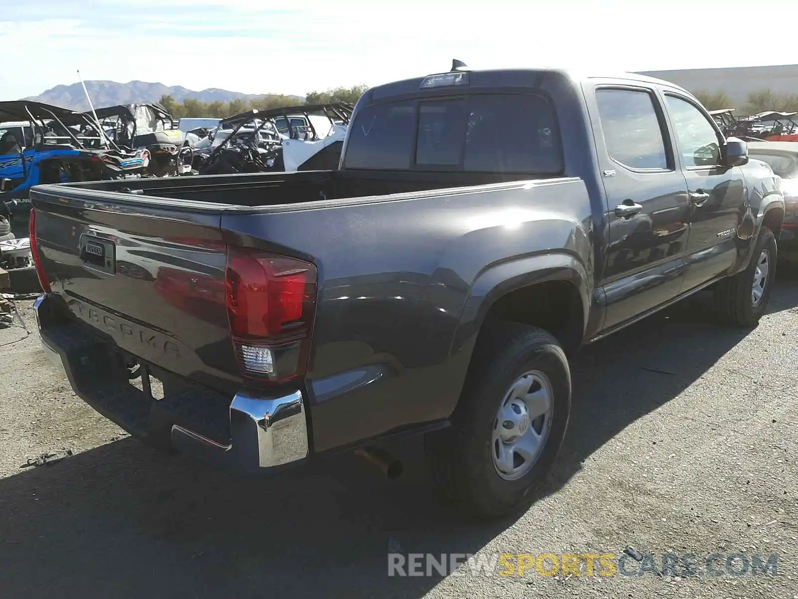 4 Photograph of a damaged car 5TFAX5GN0KX143197 TOYOTA TACOMA 2019